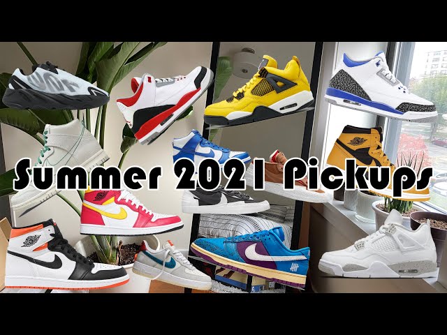 A Compilation of my Summer 2021 Sneaker Pickups