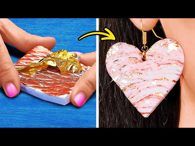 Awesome Epoxy Resin And Polymer Clay Crafts And DIY Decor & Jewelry Ideas