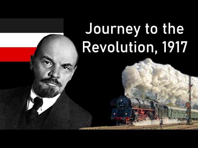 Vladimir Lenin on the Train