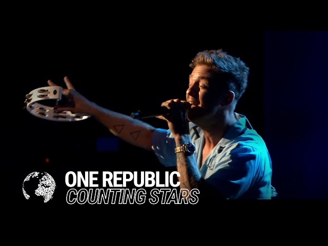 OneRepublic - Counting Stars | Live performance at The Earthshot Prize Awards