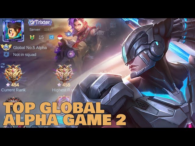Top 5 Global Alpha Greatest Moments: Game 2 // Mobile Legends