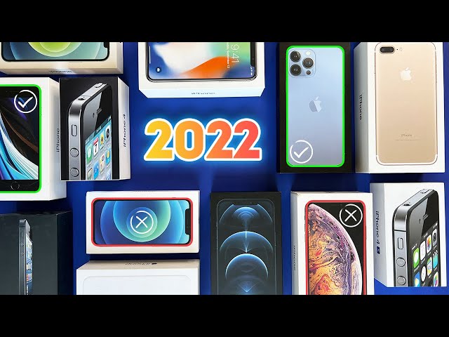 🤯 ¿Qué iPhone COMPRAR en 2022? (COMPARACIÓN DE TODOS) ✅ ESTOS SON los MEJORES en CALIDAD - PRECIO 🔋