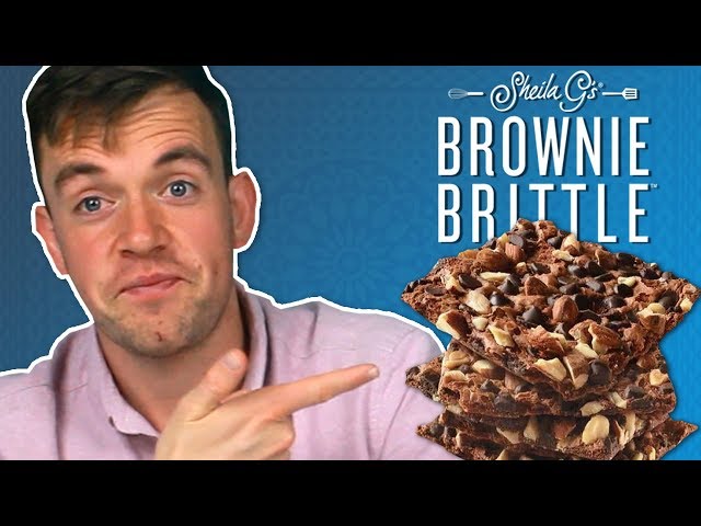 Irish People Try Sheila G's Brownie Brittle