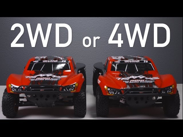 Which is Best: 2WD or 4WD? Traxxas Slash Short Course Trucks