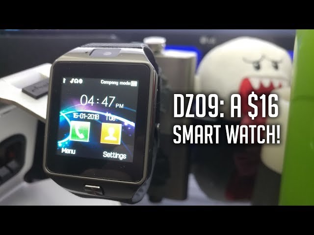 Review: The DZ09. A $16 Smart Watch With a Camera!