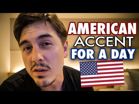 I Tried Speaking in an American Accent for a Day