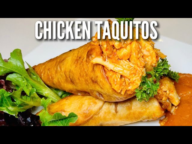 COOK WITH ME: ROLLED CHICKEN TACOS