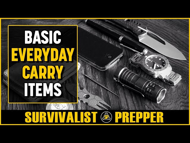 The Essential E.D.C. (Everyday Carry) Gear You Should Have