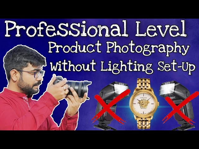 How to Shoot Product and Jewellery Photos Without Any Lighting Set-up