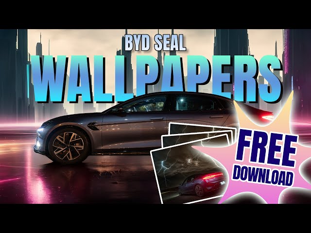 Wallpapers for BYD Seal: how to set your own wallpaper + 11 custom designed examples #byd #bydseal