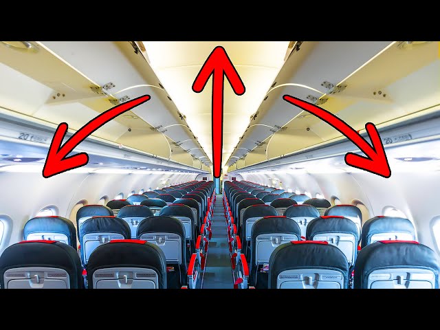 Warum Flugzeuge so geräumig aussehen und andere Flug-Fakten