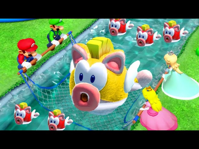 Super Mario Party 2-Player Co-op - All Minigames