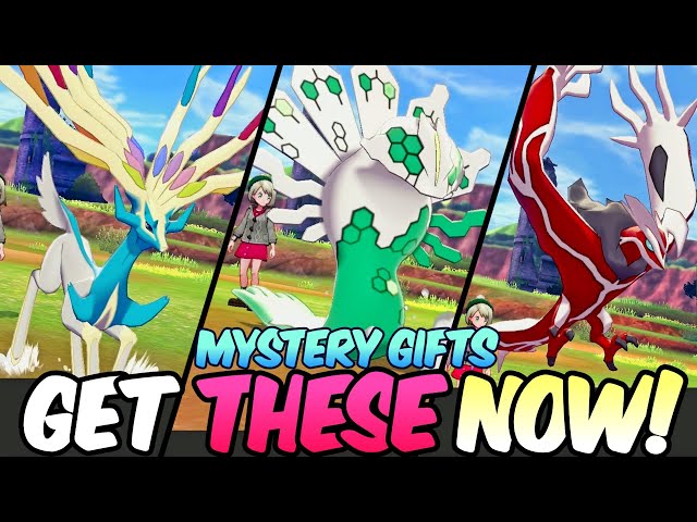 Get old Mystery Gift SHINY Zygarde, Xerneas and Yveltal NOW!
