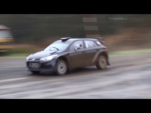 Alan Carmichael & Ivor Lamont - PCRS RHD Hyundai i20 R5 - Pre Event Test