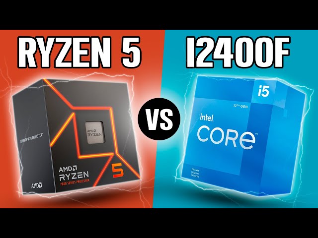 Batalha do CPU gamer "custo x benefício": AMD Ryzen 5 5600 vs Intel Core i5-12400F!