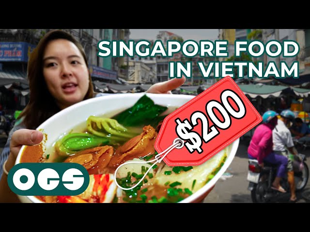 I Spent 24 Hours Finding Singaporean Food in Vietnam