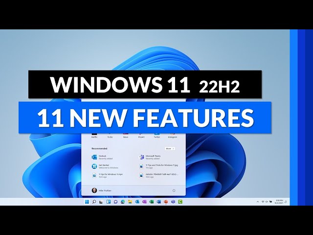 11 New Features in Windows 11 22h2 // Tips and Tricks for the 2022 Update