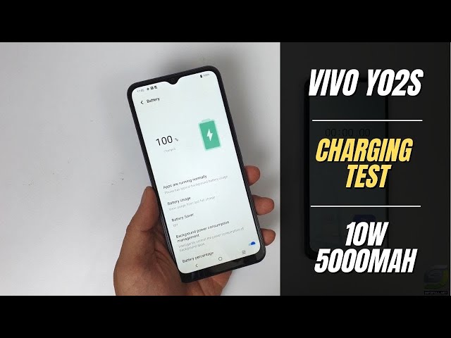 Vivo Y02s Battery Charging test 0% to 100% | 10W fast charger 5000 mAh