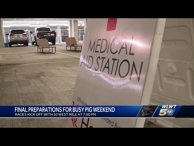 Medical teams get ready for a marathon weekend as Flying Pig races begin