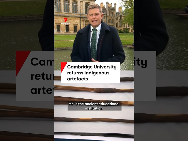 Cambridge University returns Indigenous artefacts