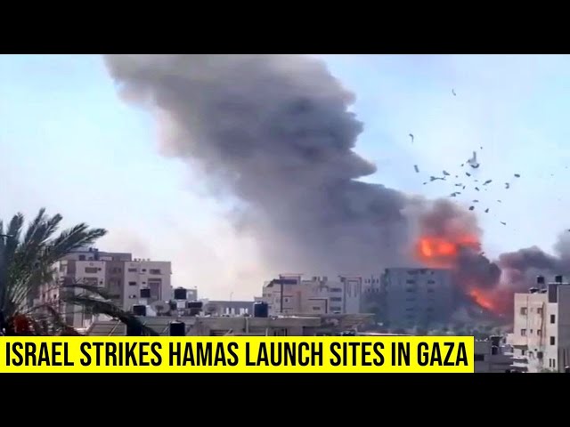 IDF says it carried out airstrikes against Hamas command centers, launch sites.