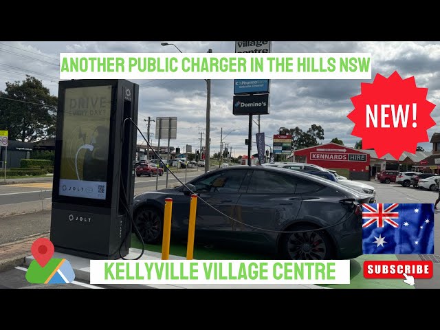 Jolt has opened another new public charger in the Hills NSW!