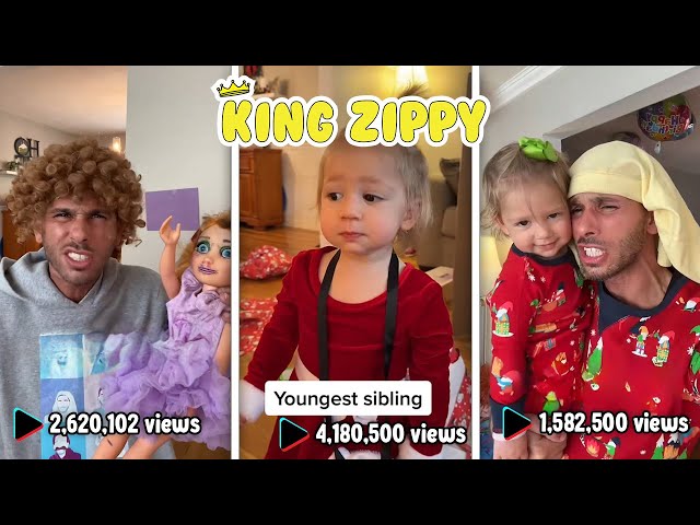 🔥1 HOUR+🔥King Zippy : living with siblings best of Youngest Sibling