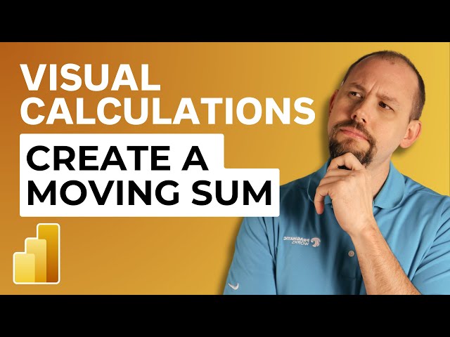 How to Create a Moving SUM with Visual Calculations and RANGE
