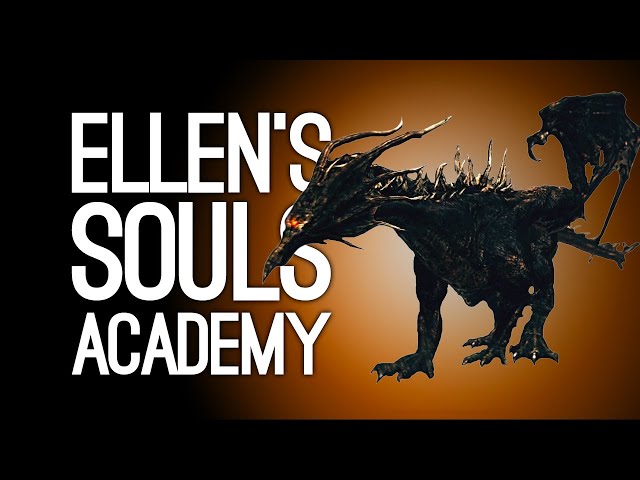 Playing Dark Souls for the First Time! Black Dragon Kalameet! - Ellen's Souls Academy