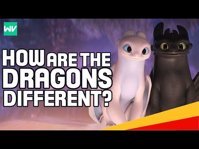 Night Fury VS Light Fury Explained! - What’s The Difference? | How To Train Your Dragon 3