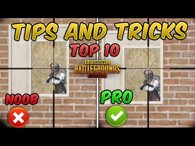 Top 10 Tips & Tricks in PUBG Mobile that Everyone Should Know (From NOOB TO PRO) Guide #9