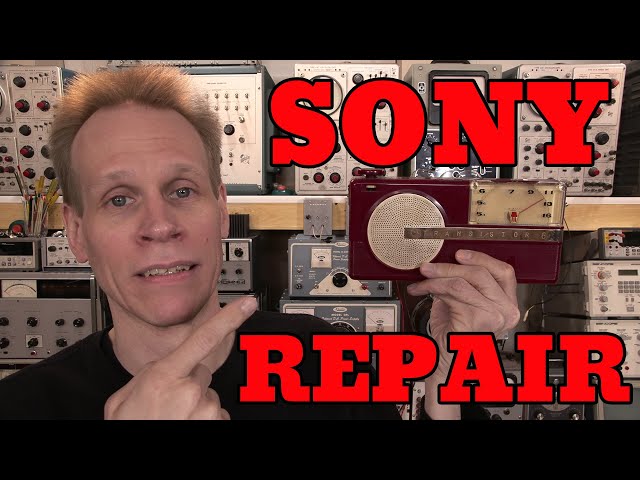 SONY Receiver Repair Adventure - The TR-6 Gendis!