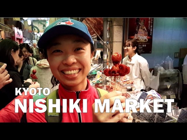 Kyoto Nishiki Market Must Try Street food