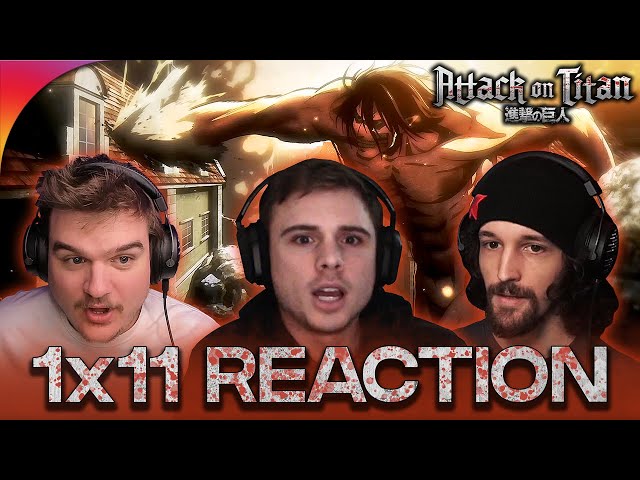 Attack On Titan 1x11 Reaction!! "Idol: The Struggle for Trost (Part 7)"