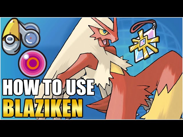 Best Blaziken Moveset Guide - How To Use Blaziken Competitive VGC Pokemon Scarlet and Violet