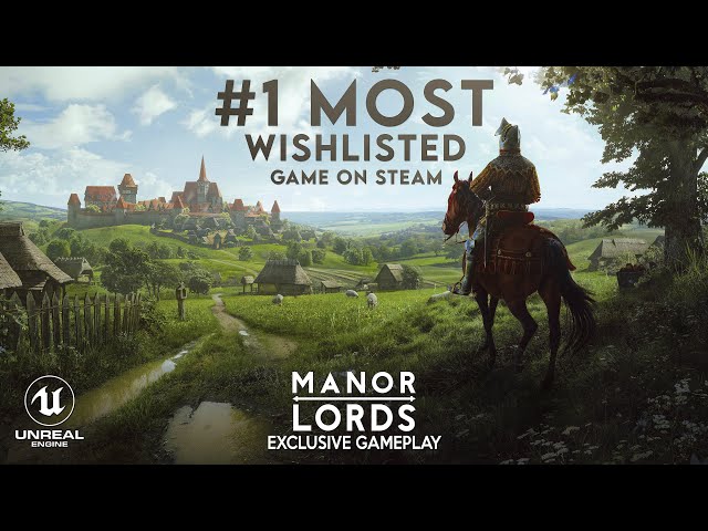 MANOR LORDS First Gameplay | Most Wishlisted KINGDOM COME Medieval Life Simulator in Unreal Engine