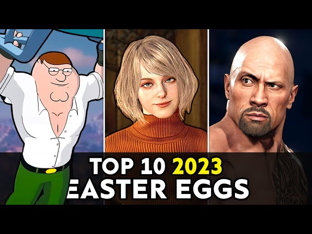 Top 10 Video Game Easter Eggs & Secrets of 2023