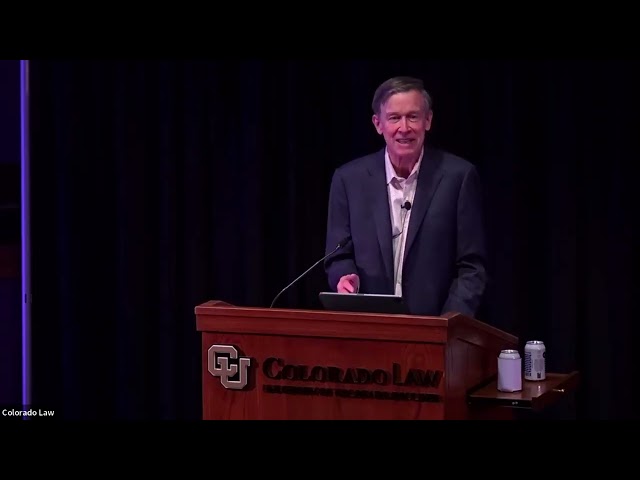 2024 Flagship Conference | Global Fractures in Tech Policy | Keynote/Chat: Senator John Hickenlooper
