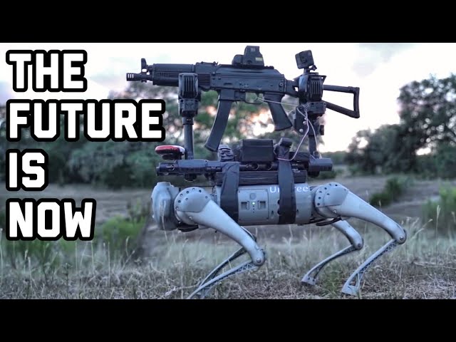 We Put A Machine Gun on a Robot Dog