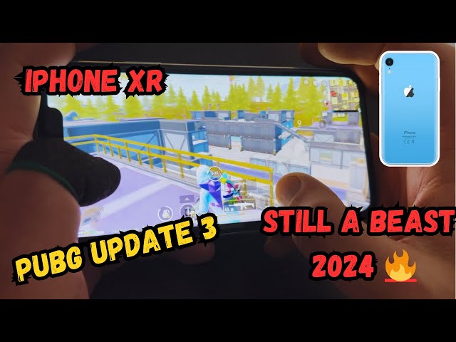 🔥 iPhone XR🔥 Pubg Mobile Version 3.0 Update 2024 Graphic Test | Still A BEAST #pubgmobile #iphonexr