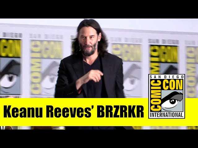 Keanu Reeves’ BRZRKR: The Immortal Saga Continues | Comic Con 2022 Full Panel