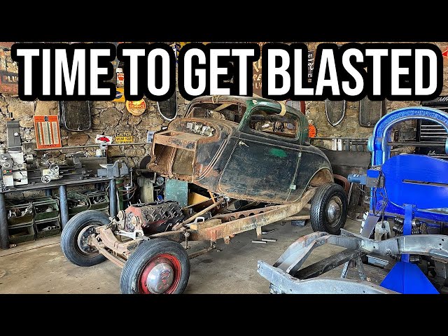 Taking Apart ANOTHER Car!! - 1933 Ford 3 Window Project