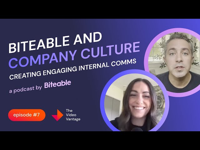 7. Biteable and Company Culture: Creating engaging internal communications