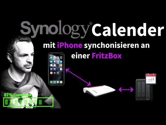 Synology Calender mit iPhone synchronisieren an einer FritzBox