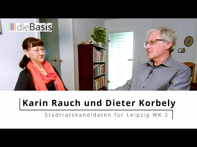 Leipziger Kommunalwahl "dieBasis" Kandidaten aus dem Wahlkreis 2 stellen sich vor
