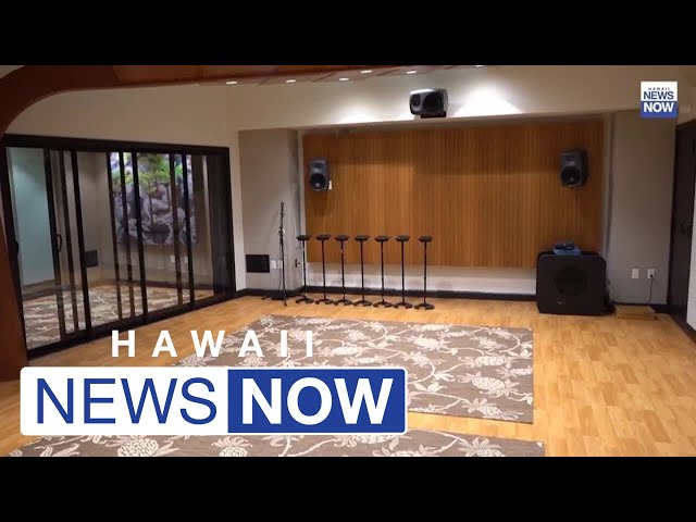 State-of-the-art recording studio nears completion at Hawaii school
