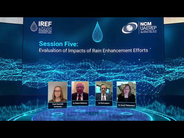 IREF 2021 - Evaluation of Impacts of Rain Enhancement Efforts (Session)