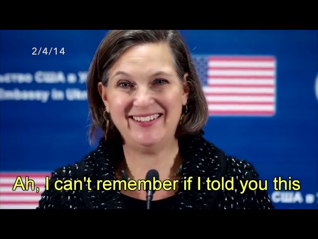 The infamous leaked telephone conversations of Victoria Nuland