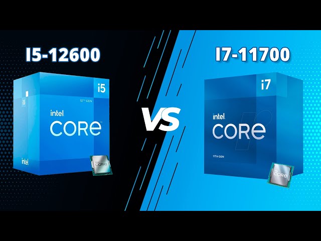 Intel Core i5 12600 VS Core i7 11700 | i5 12600 Review