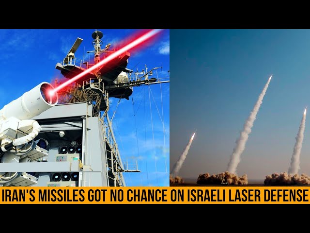 Iran’s Missile Have NO CHANCE Against Israeli Missile Defense Lasers.